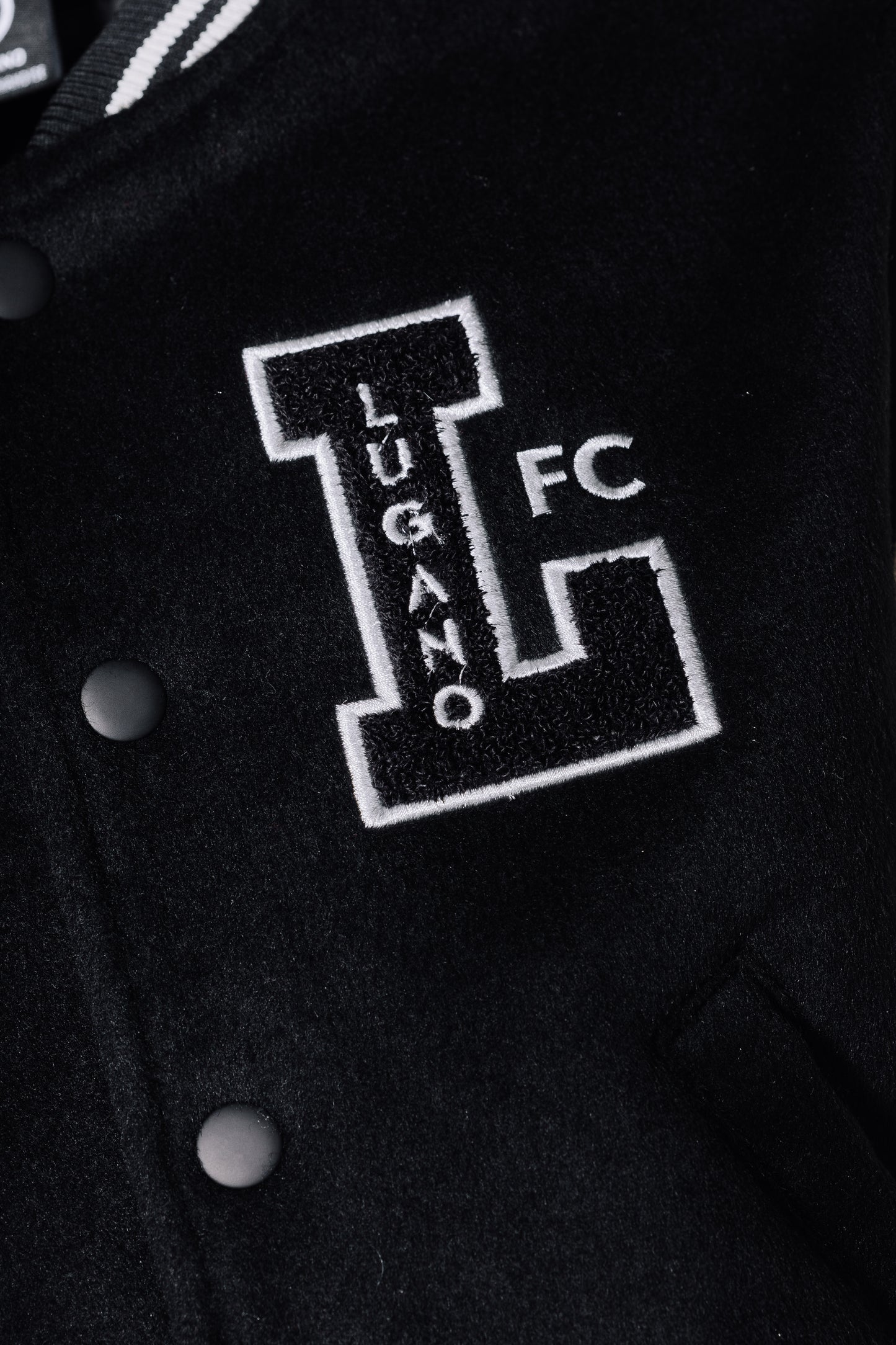 Varsity Jacket Bambino Nera FC Lugano 2025/26