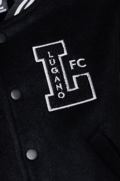 Varsity Jacket Bambino Nera FC Lugano 2025/26