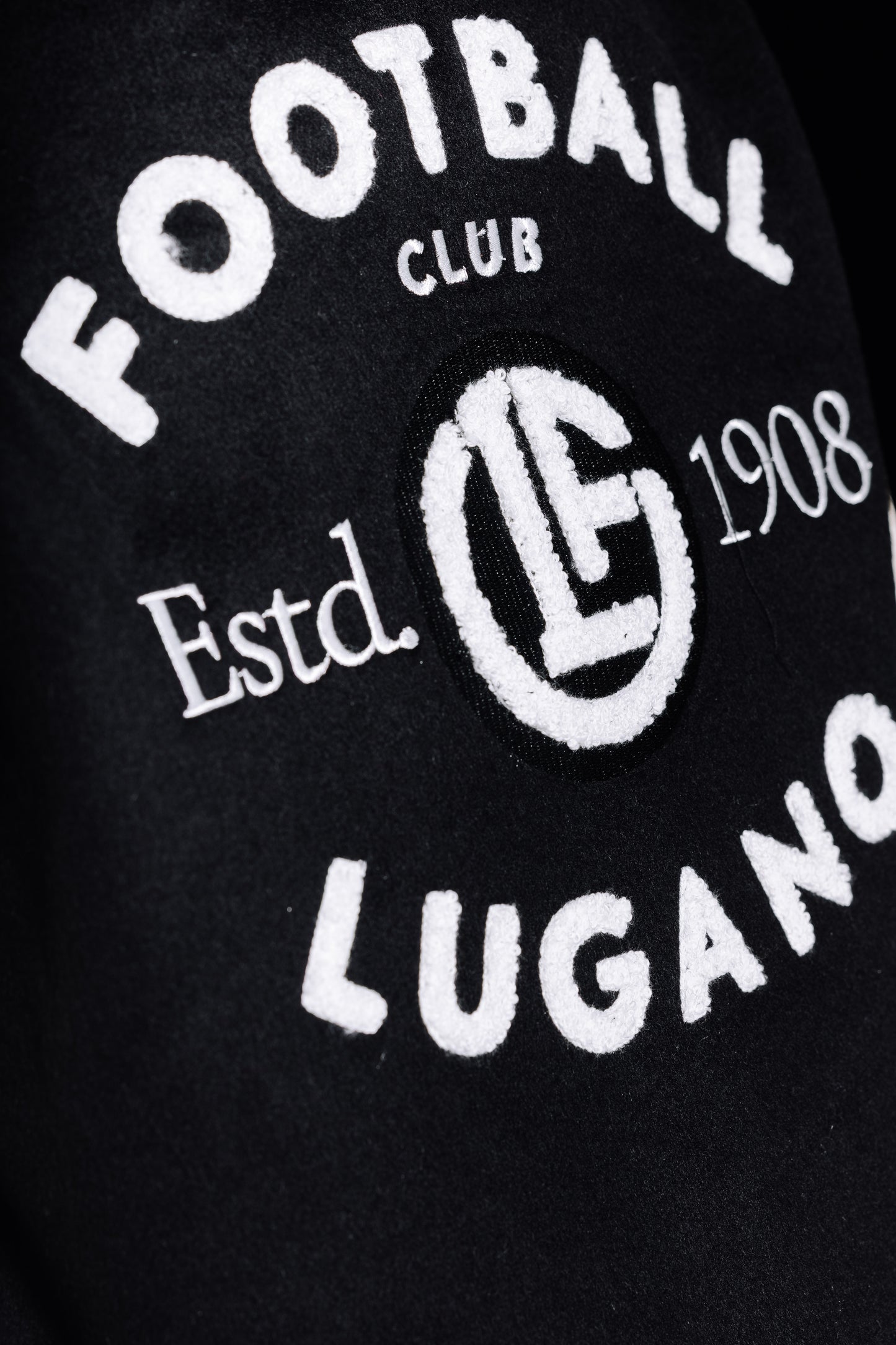 Varsity Jacket Black FC Lugano 2025-26