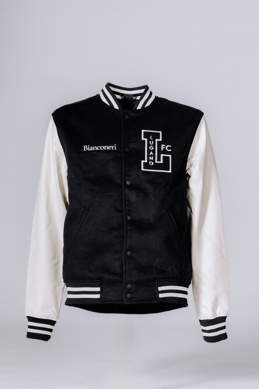 Varsity Jacket Black FC Lugano 2025-26