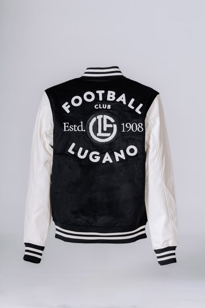 Varsity Jacket Black FC Lugano 2025-26