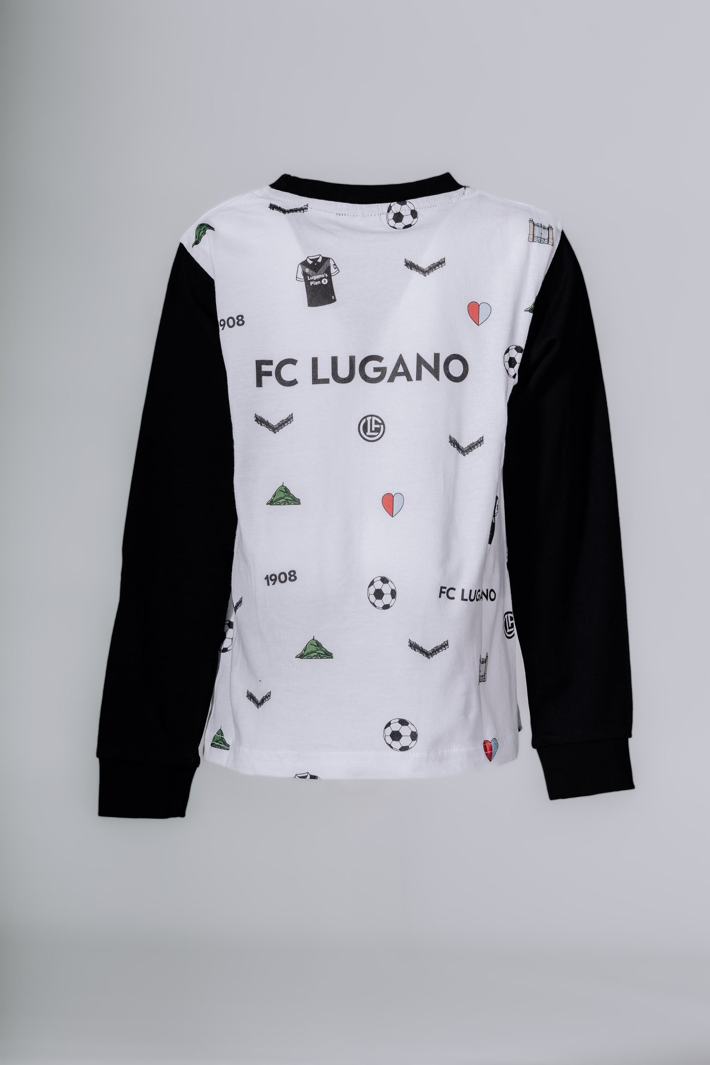 Set Pigiama Kids FC Lugano 2025-26