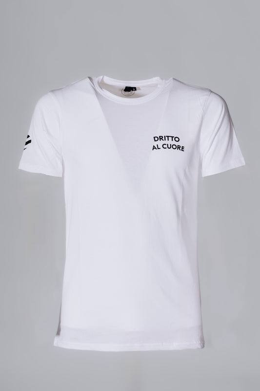 T-Shirt Dritto al Cuore Uomo