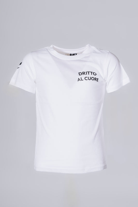 T-Shirt Dritto al Cuore Bambino