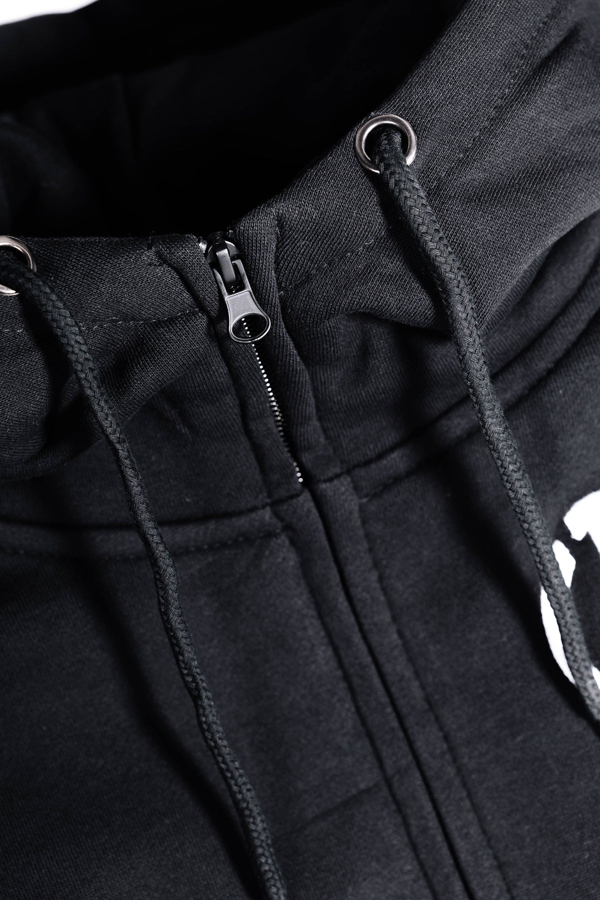 Felpa Black con Cappuccio e Zip FC Lugano