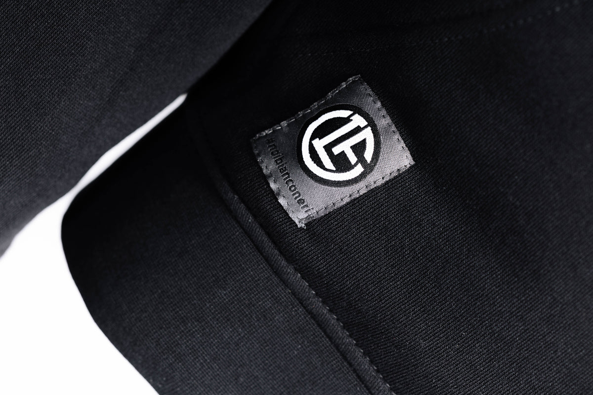 Felpa Black con Cappuccio e Zip FC Lugano