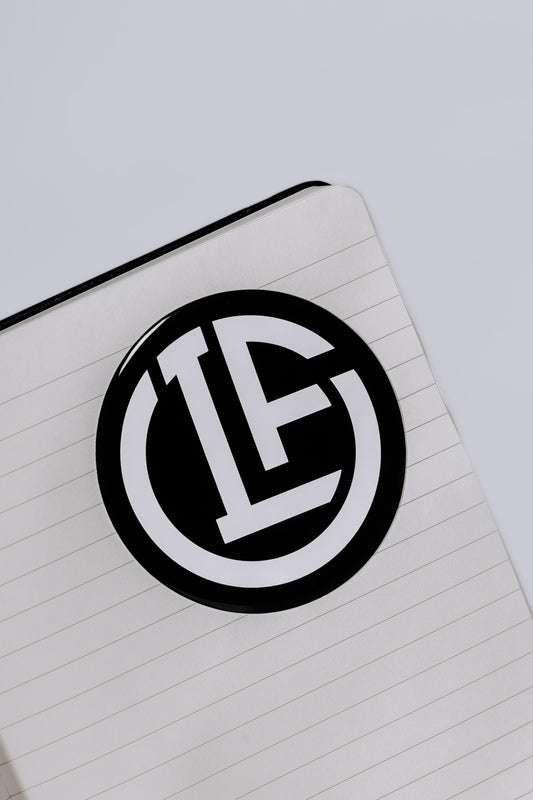 Sticker Logo 3D 8cm FC Lugano