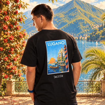 FC Lugano Postcard Series – T-Shirt Gandria