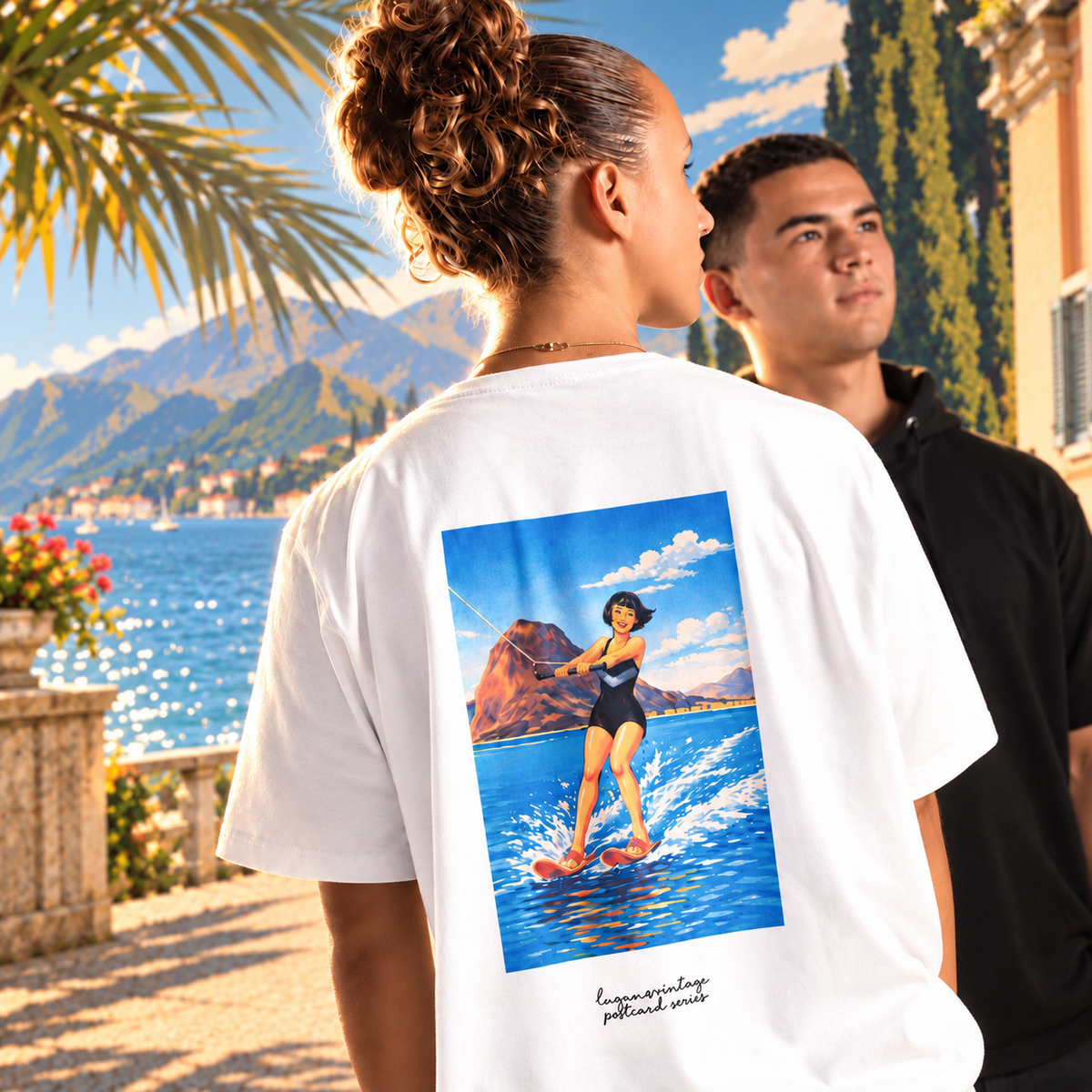 FC Lugano Postcard Series – T-Shirt Lake Life