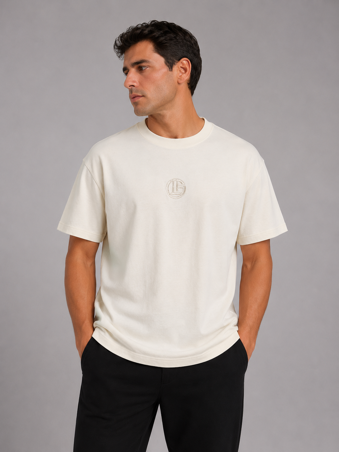T-Shirt FC Lugano Tonal Logo