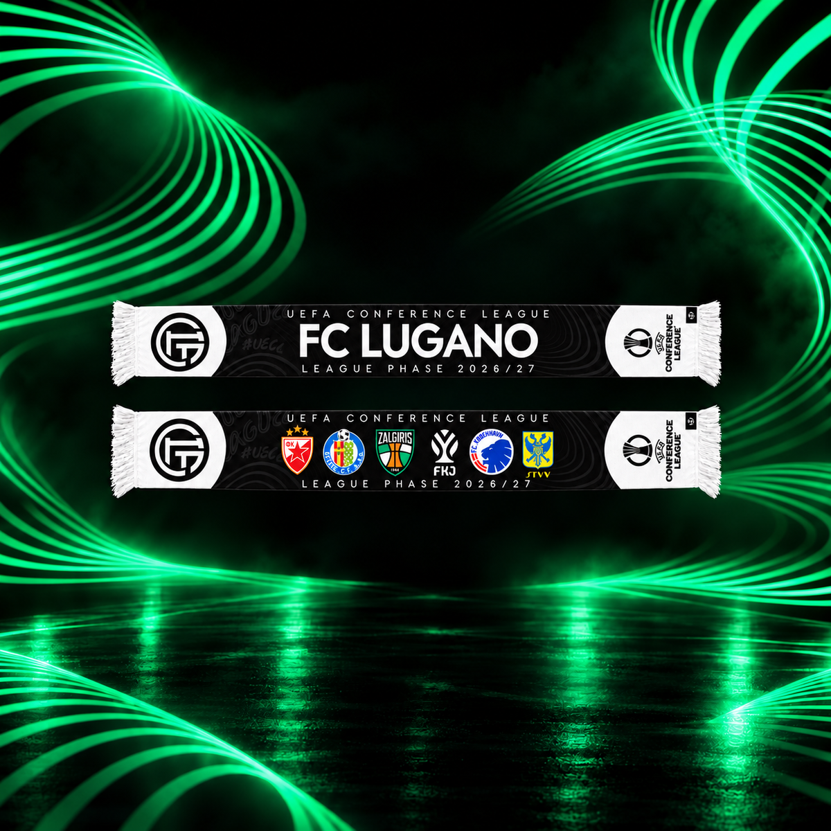 Sciarpa UECL FC Lugano 2026-27