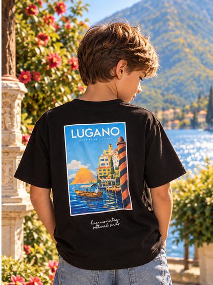 FC Lugano Postcard Series – T-Shirt Gandria Kids