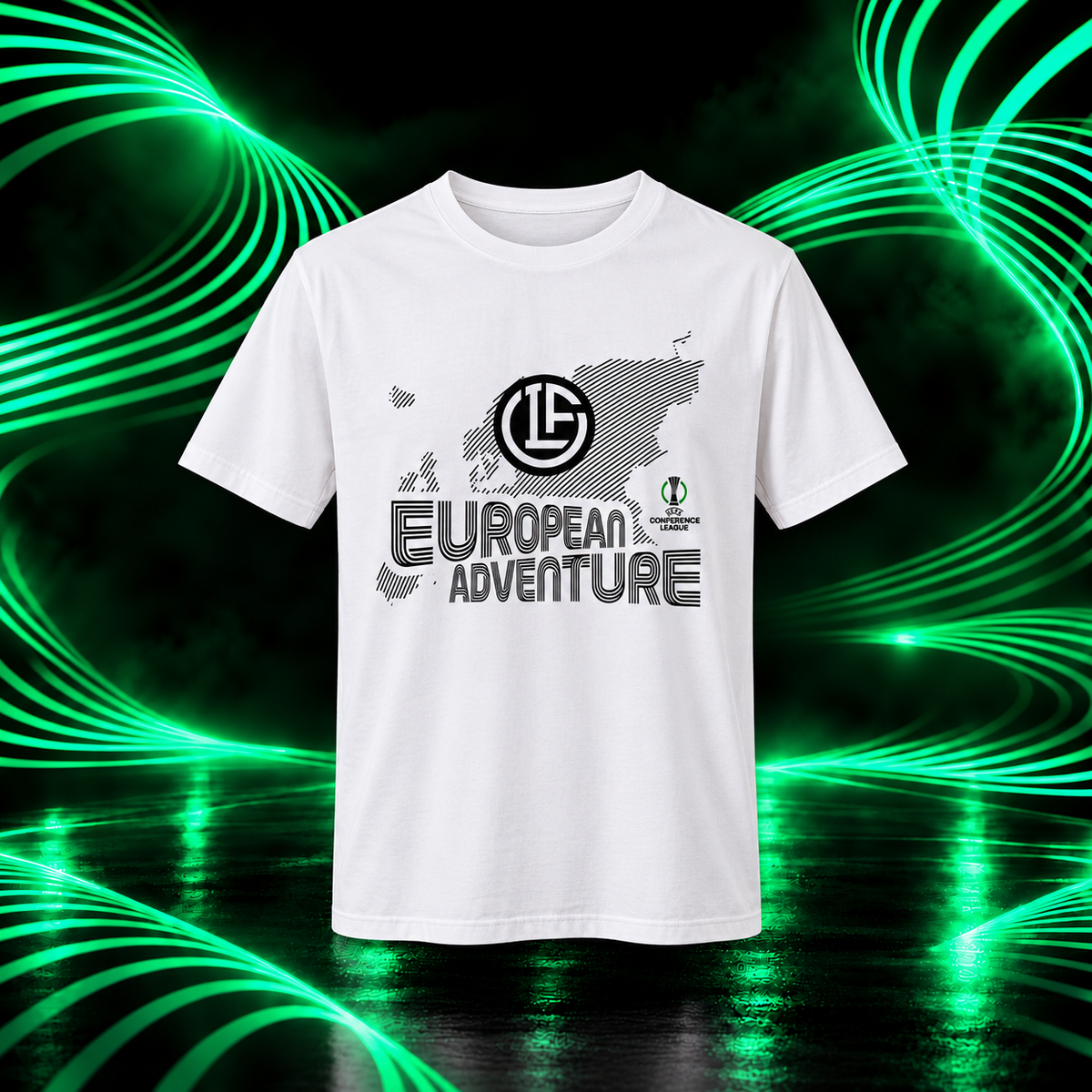 T-Shirt UECL European Adventure - FC Lugano