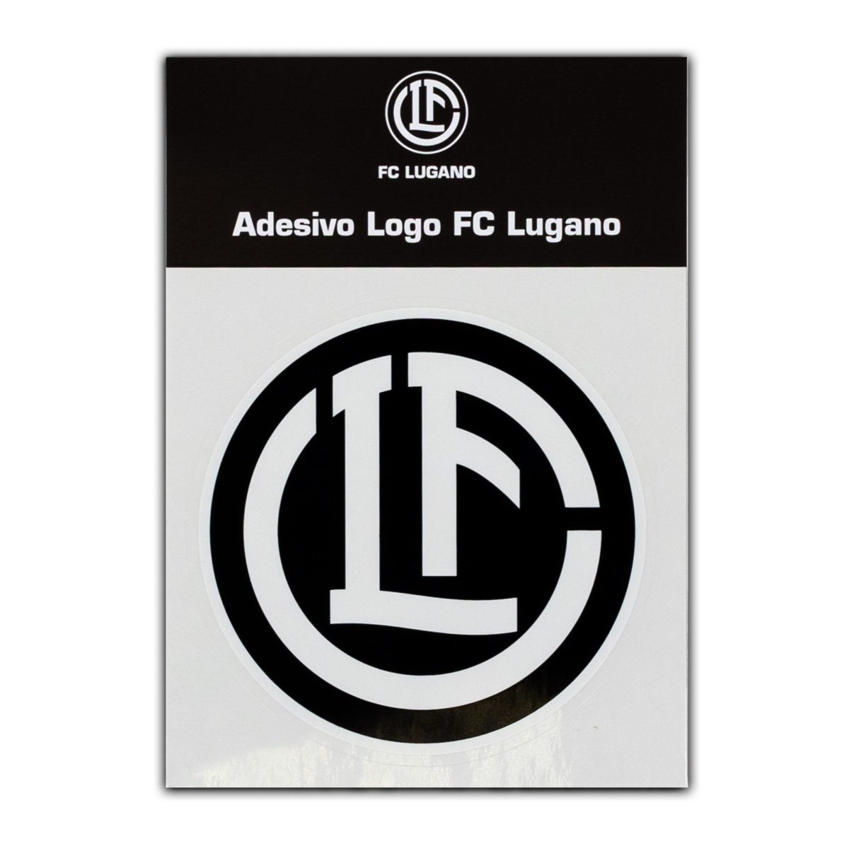 Adesivo Logo 10cm FC Lugano