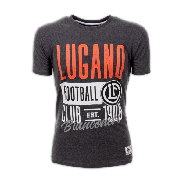 T-Shirt FC Lugano Sonnenuntergang